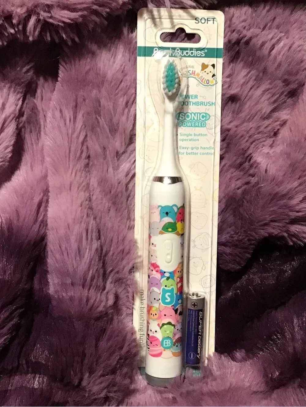 Kids Sonic Electric Toothbrush - Cute Multicolor Characters